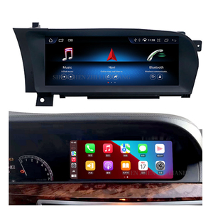 Radio de Coche Android 13 de 10.25 Pulgadas con GPS para <span class=keywords><strong>Mercedes</strong></span> BENZ Clase S W221 W216 CL 2006-2015, Reproductor Multimedia con Navegación, Carplay Inalámbrico - Product Image 1