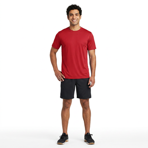 Men's round neck plain half sleeve custom design <b>tshirt</b> travel friendly <b>tshirts</b> for men casual office wear <b>tshirts</b> for men - Product Image 1