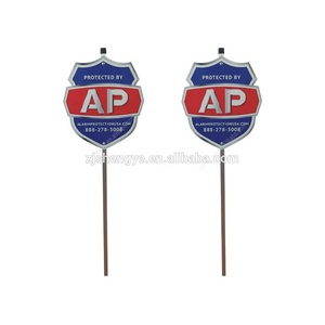 Panneau de sécurité d'avertissement de décor américain en métal de <span class=keywords><strong>vente</strong></span> directe d'usine - Product Image 2