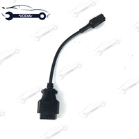 Câble de diagnostic OBD2 4 broches pour Kubota Takeuchi, adaptateur de liaison de données Diagmaster, outil de diagnostic pour la construction et l'agriculture