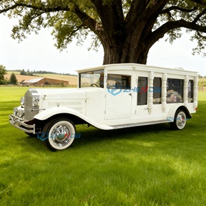 Classic Electric Limousines Beautiful Funeral Hearse Car Luxury Electric Funeral Hearse Vehicle Vintage Hearse - Product Image 3