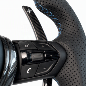 Volante de Fibra de Carbono Personalizable para <span class=keywords><strong>BMW</strong></span> Serie, <span class=keywords><strong>Precio</strong></span> al por Mayor, Suministro de Fábrica OEM ODM, Piezas Interiores para Autos Deportivos - Product Image 5