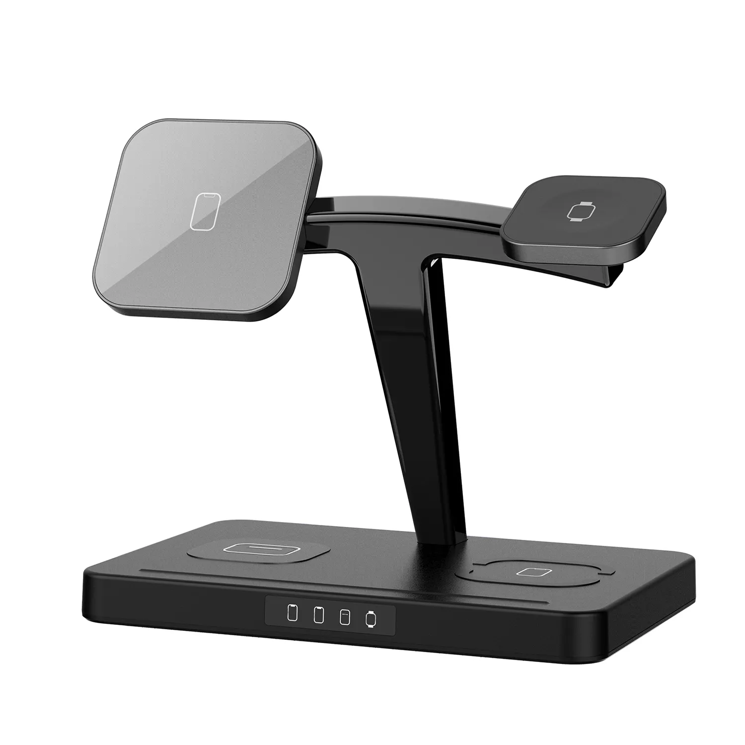New Version Wireless Charger Stand 4 in 1 Wireless Charger Device for Mobile Phone