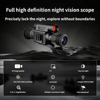 DS-X7 HD Infrared Adjustable Waterproof Digital Night Vision Monocular dengan Kamera 4K untuk Berburu Taktis & Petualangan Luar Ruangan