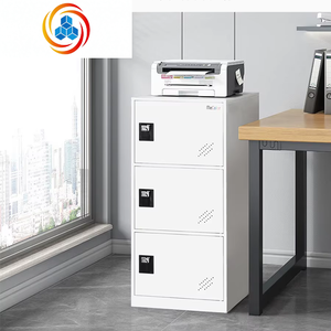 Casillero Vertical Pequeño de Una Sola Capa MECOLOR con Cerradura, 2 o 3 Compartimentos de Almacenamiento para Empleados, Hogar, Oficina, Escuela, Niños - Product Image 5