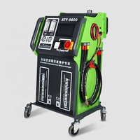 جهاز ATF-9800 الآلي لتغيير وتنظيف سائل ناقل الحركة الأوتوماتيكي بخزانين سعة 20 لتر للتبديل السريع والتنظيف العميق