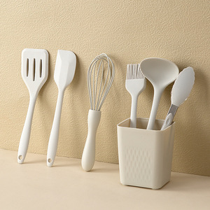 Silicone Cooking Tool Set 6 Pieces Bpa Free Heat Resistant For Baking - Product Image 1