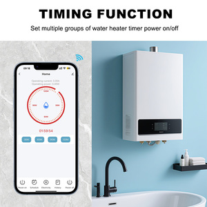 Interruttore <span class=keywords><strong>Smart</strong></span> Touch per Scaldabagno Standard USA Disponibile in Nero/Bianco/Oro/Grigio/Rosa Interruttore Intelligente per Casa - Product Image 4