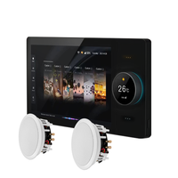Panneau de contrôle central intelligent pour maison connectée Tuya 8 pouces à écran tactile 2026 Golden Security, passerelle vocale Zigbee/WiFi Alexa, interrupteur mural