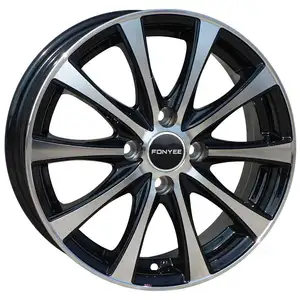 jantes de carro novas com rodas de liga leve tamanho 5X114.3 14 polegadas