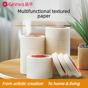 Nastro Adesivo Acrilico Monofacciale Ginnva per Decorazione Casa, Scrivibile, Nastri di Carta all'Ingrosso per Uso con Vernice Spray - Product Image 2