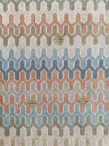 Tapis Oushak moderne noué à la main, tapis Oushak orange, tapis en laine pour salon, salle à manger, tapis Oushak pastel, tapis fait main - Product Image 2