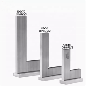 Règle d'angle droit de précision à 90 degrés, lame carrée à bord de couteau, outil de mesure avec métal de haute qualité et précision de 0,001 - Product Image 1
