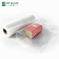 Film à bulles d'air gonflable Boyang de 400 mm de largeur en PE+Nylon avec coussinets de protection en colonne d'air