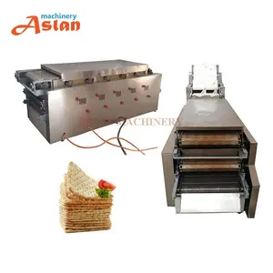 Pita bread production line/ lebanese bread making baking machine/ thick flour tortillas making machine