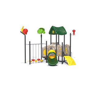 Attrezzatura <span class=keywords><strong>da</strong></span> gioco commerciale per esterni a tema Casa sull'albero Orest, scivolo per bambini, struttura <span class=keywords><strong>da</strong></span> gioco per asili e parchi - Product Image 1