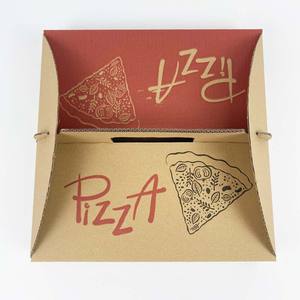 Boîtes à <span class=keywords><strong>pizza</strong></span>, sacs en papier imprimés pour aliments, sacs à emporter, bols à salade en papier, boîte à <span class=keywords><strong>pizza</strong></span>, conteneur à <span class=keywords><strong>pizza</strong></span>, qualité export, personnalisé - Product Image 3