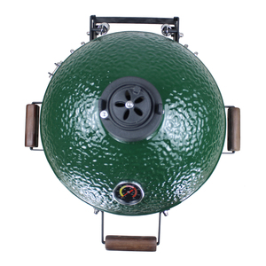Griglia Kamado in Ceramica Verde Auplex 16 Pollici, <span class=keywords><strong>Barbecue</strong></span> Portatile a Carbone per Esterni - Product Image 5