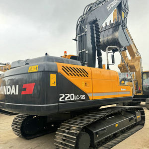 Excavatrice originale Hyundai 220LC-9S d'occasion de la Corée pelleteuses de 22 tonnes avec pompe à moteur central grande vente pelleteuse sur chenilles remise à neuf - Product Image 5