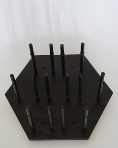 Migliore qualità Made In Italy Wenge porta bottiglie di vino vino e birra espositore per la decorazione di lusso - Product Image 2