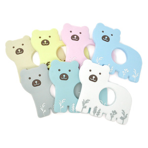 ของเล่นซิลิโคนรูปหมีขั้วโลกสำหรับเด็กทารก 0-24 เดือน ของเล่นนุ่มพร้อมดีไซน์สองด้าน ใช้ได้ทั้งเด็กชายและเด็กหญิง - Product Image 3