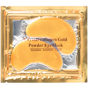 Migliore vendita 24K oro cristallo collagene maschera per gli occhi benda sull'occhio per la cura degli occhi <span class=keywords><strong>cerchi</strong></span> scuri rimuovere la maschera <span class=keywords><strong>in</strong></span> Gel - Product Image 1