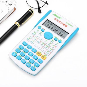 Calculatrice scientifique Joinus Js82ms3 10 chiffres pour étudiants, design coloré, alimentée par piles - Product Image 3