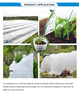 Toile non tissée pour plantes, aménagement paysager, contrôle des adventices, couvertures de culture, extra large et <span class=keywords><strong>protection</strong></span> <span class=keywords><strong>anti</strong></span>-gel - Product Image 6