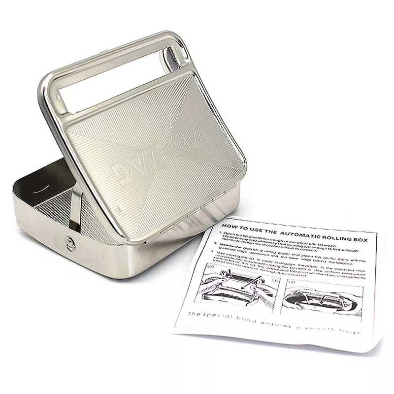 cigarette rolling machine blinds Creative 70mm Metal Cigarette Rolling Machine & Gift Box