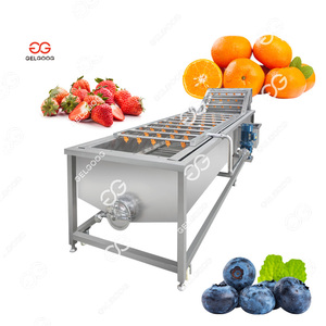 เครื่องล้างผักผลไม้แบบพลิกกลับได้ พร้อมถังระบายน้ำ สำหรับล้างมันฝรั่ง มะเขือเทศ ผักใบ ผลไม้ ปลา - Product Image 4