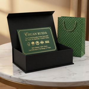 Boîte cadeau magnétique en carton ondulé recyclable CRD avec impression quadricolore, boîtes rigides pliables personnalisées avec logo pour coffret cadeau de parfum - Product Image 3