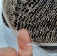 Prothèses capillaires en dentelle suisse pour hommes, toupets en dentelle complète, systèmes capillaires en dentelle suisse, cheveux européens