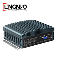 Precio bajo y alta calidad I3 I5 I7 8th Gen Embedded Mini Pc Fanless Linux Win10 Digital Signage Player Reproductor de publicidad