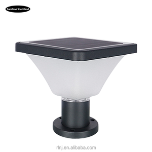 IP65 Waterproof Solar Outdoor Pillar <b>Light</b> LED Garden Fence Lamp Circular Villa Gate <b>Post</b> <b>Light</b> for Courtyard Pathway Decoration - Product Image 3