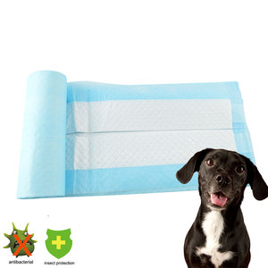 Source Factory Almohadillas desechables para perros 80x140cm Almohadilla de allanamiento de hogar para mascotas de gran tamaño con desodorante de carbono - Product Image 5