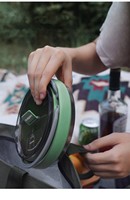 Bouilloire pliable en Silicone, ustensiles de cuisine portables pour pique-nique en plein air Camping voyage