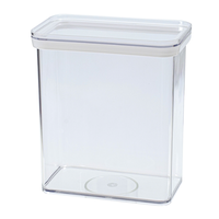 Récipients de stockage des aliments avec couvercles pour garde-manger de cuisine organisant des conteneurs empilables pour céréales Snack farine café Spaghetti