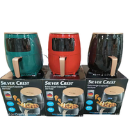 Friteuse à air électrique moderne 4,5 L avec écran tactile, affichage LCD, protection contre la surchauffe, multifonction, pour la cuisson domestique et l'utilisation en camping-car