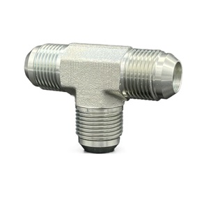 Conector Hidráulico Tipo T AJ Tianyi, Tipo D, Abocinado, Sello Cónico Externo 74, Rosca Externa JIC, Junta de Transición Hidráulica Estándar Estadounidense - Product Image 2