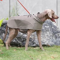 Großhandel Luxus XXXL Große Hundejacke Wasserdicht Winddicht Fleece Gefüttert Haustierkleidung XXL Haustierpullover Zubehör