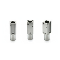 Boîtier USB de précision usiné CNC, pièces tournées et fraisées en acier inoxydable et aluminium, traitement de surface anodisé, tolérance