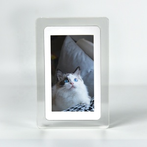 Acrylic Magnetic 7" Digital Photo & Video Frame with Touchscreen Wi-Fi MP3 OEM Brand - Product Image 6