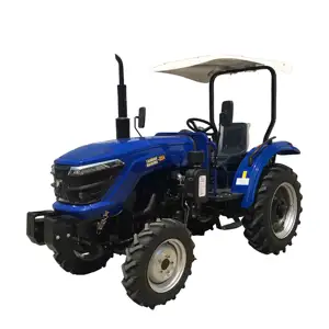 Nhập khẩu trang trại máy kéo động cơ giá rẻ nông nghiệp tractores cùng một thiết bị kép giai đoạn ly hợp 4WD 4x4 35hp nông nghiệp máy kéo