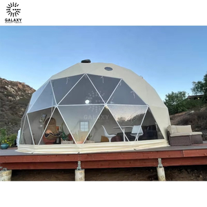<span class=keywords><strong>Cortinas</strong></span> de Lujo <span class=keywords><strong>Modernas</strong></span> de PVC con Certificación Cul para Domos Geodésicos, Modelo Delux 8x8 para Comedor Exterior de 10m - Product Image 2