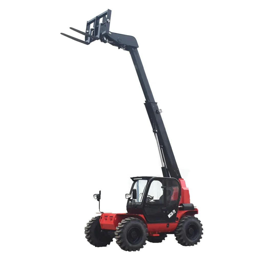 Manitou mini sollevatore telescopico produttore di carrelli elevatori sollevatore telescopico per pale gommate con un prezzo accessibile in vendita