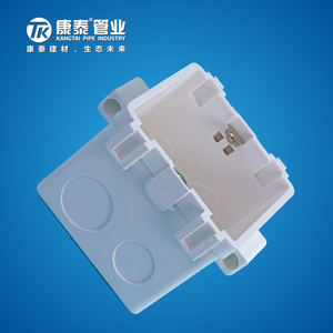 Kangtai PVC Ống cách điện loạt điện hộp vuông với piercing thẻ sắt cho khác nhau phụ kiện đường ống - Product Image 1