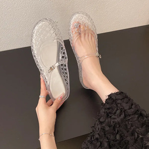 Summer Women’s Jelly Mary Jane <b>Mules</b> in Multiple Colors - Product Image 3
