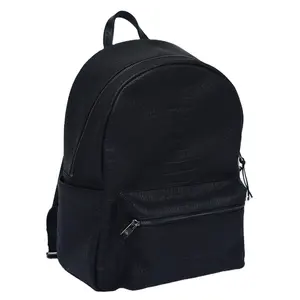 Роскошный рюкзак для ноутбука под заказ, мужской рюкзак из натуральной коровьей крокодиловой кожи с логотипом
