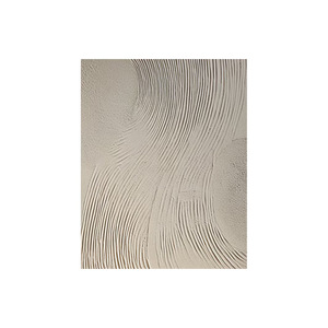 Cuadro Minimalista Beige Texturizado Impreso en 3D, Pintura al Óleo sobre Lienzo Enmarcado, Arte Abstracto Wabi Sabi con Rayas Verticales <span class=keywords><strong>Grandes</strong></span>, Decoración de Pared <span class=keywords><strong>para</strong></span> Interiores - Product Image 4