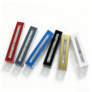 Wholesale Custom Clear Acrylic Lucite Mezuzah Case <b>Display</b> <b>Rack</b> Customizable Color for Judaica Mezuzah Holder - Product Image 2